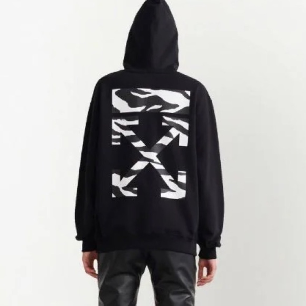 NEW Off-White Zebra Arrow Hoodie - Picture 8 of 9